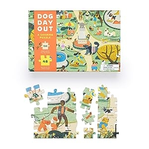 Dog Day Out Box and Puzzle Pieces