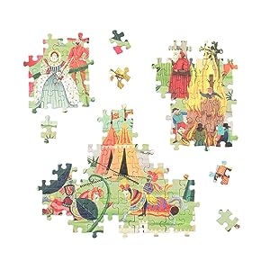 The World of the Tudors Puzzle Pieces Square