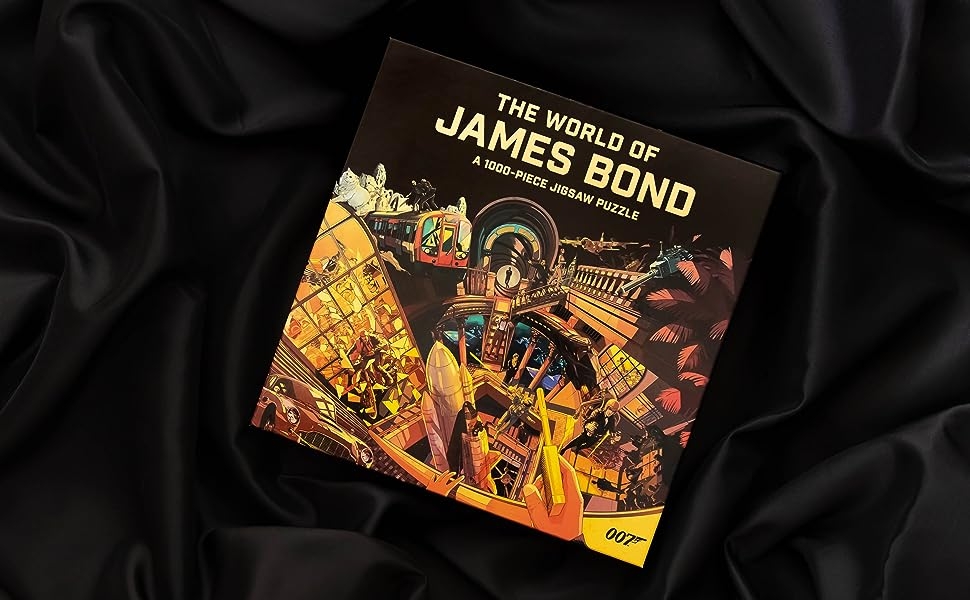 The World of James Bond 1000 Piece Jigsaw Puzzle