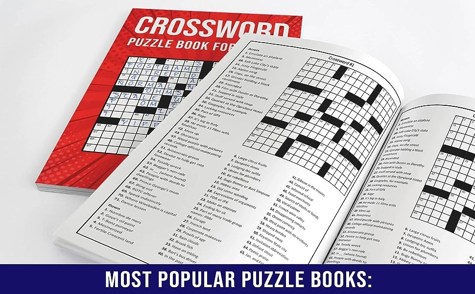 Crossword Books for Adults