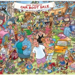 Wasgij, Retro Original 35 – Car Boot Capers! [1000 pieces]