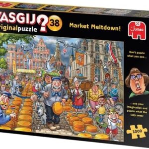 Wasgij, Original 38 – Market Meltdown! [1000 pieces]