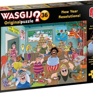 Wasgij, Original 36 – New Year Resolutions! [1000 pieces]