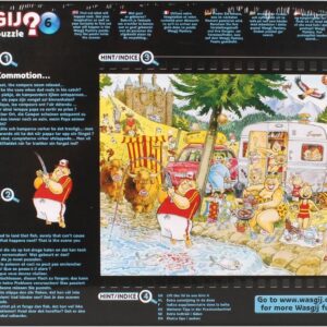 Wasgij, Mystery 6 – Camping Commotion [1000 pieces]