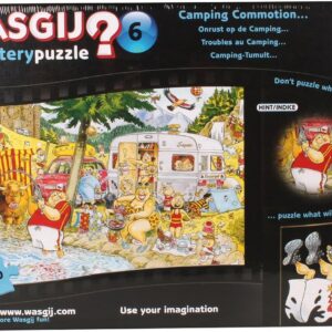 Wasgij, Mystery 6 – Camping Commotion [1000 pieces]