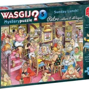 Wasgij, Retro Mystery 5 – Sunday Lunch! [1000 pieces]