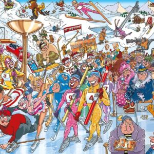 Wasgij, Mystery 22 – Wasgij Winter Games! [1000 pieces]