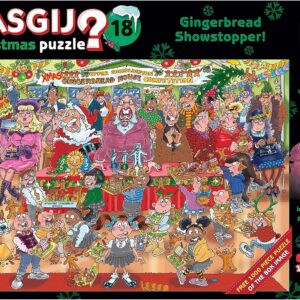 Wasgij, Christmas 18 – Gingerbread Showstopper! [1000 pieces]