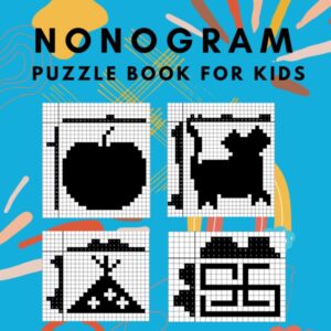 Nonogram puzzle book for kids