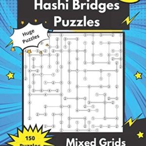 Hashi Bridges: Large Bridges Puzzles for adults