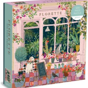 Florette Puzzle with a Beautiful Illustration by Victoria Ball